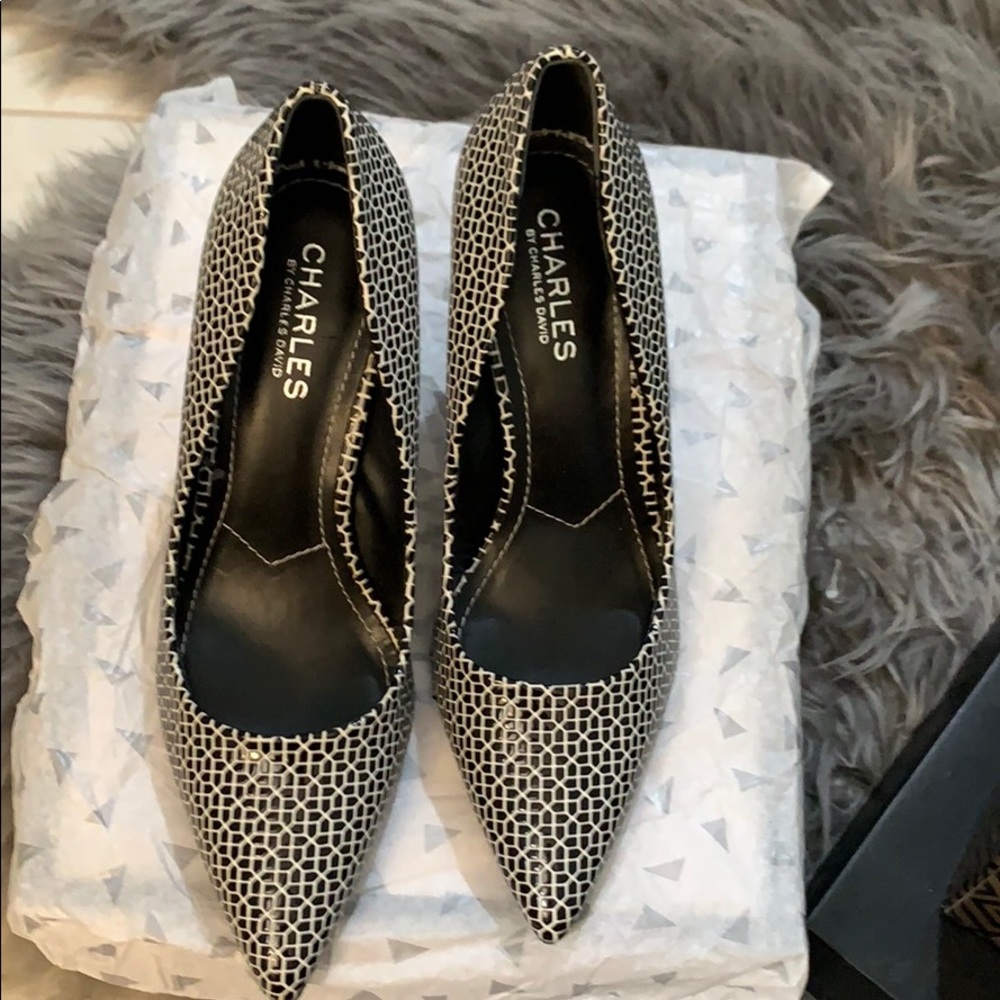 new Charles by Charles David 3 inch pumps